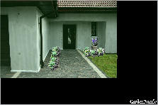Projekt ogrodu: (projekt prywatny) Projekt ogrodu:wejscie1