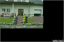 Projekt ogrodu: Projekt ogrodu:front