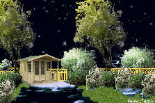 Projekt ogrodu:☆•*'¯*•.☆
...*•-•*☆ ..)
……. .•*☆ DOBRY* ☆
…. .•*☆ WIECZÓR .•*¯¯*•.☆ ☆
….( ……. .•*,•*¯*×...)
….*•.¸_¸.•* ..*•.¸_¸.•*☆ ☆
Jak ten czas nam szybko leci,
księżyc już na niebie świeci.
Małe gwiazdki tez mrugają
i do snu Was zapraszają.
Życzę nocki też udanej,
no i dobrze dziś przespanej.
By zaś rano się obudzić
i z uśmiechem witać ludzi!
*********************** Projekt ogrodu:Domek na lodzie...