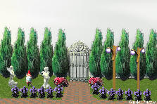 Projekt ogrodu: Projekt ogrodu:ogrodowy park