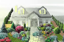 Koncepcja ogrodu - Przed domem